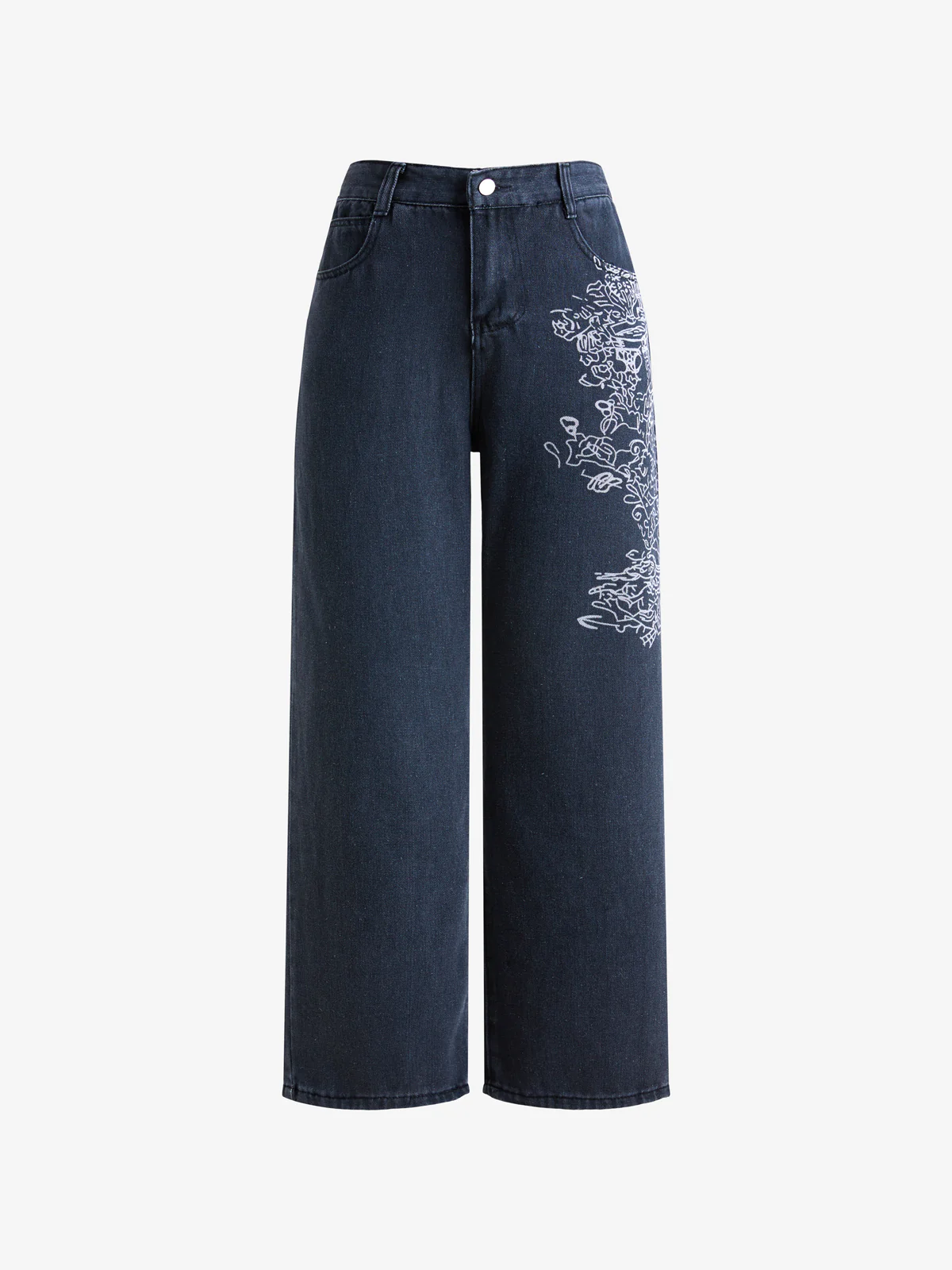 American Retro High Street Boyfriend Jeans - Image 3