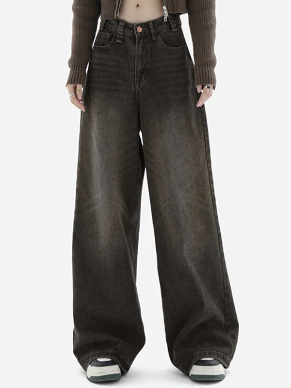 Blue Wash Baggy Boyfriend Jeans - Image 7