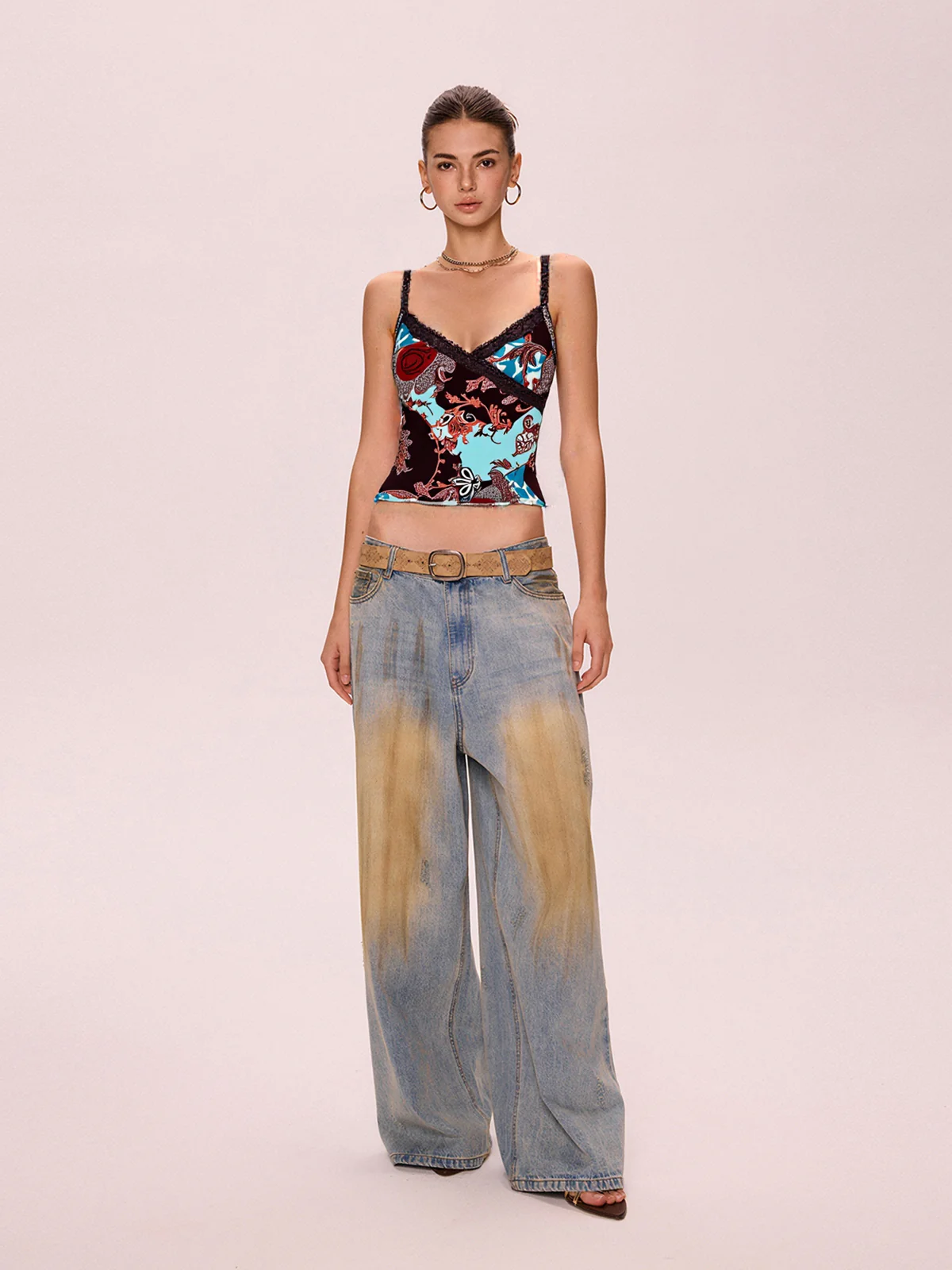 Botanical Prints Cami Top - Image 4