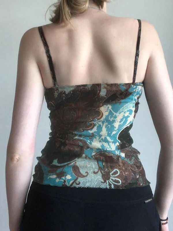 Botanical Prints Cami Top - Image 7