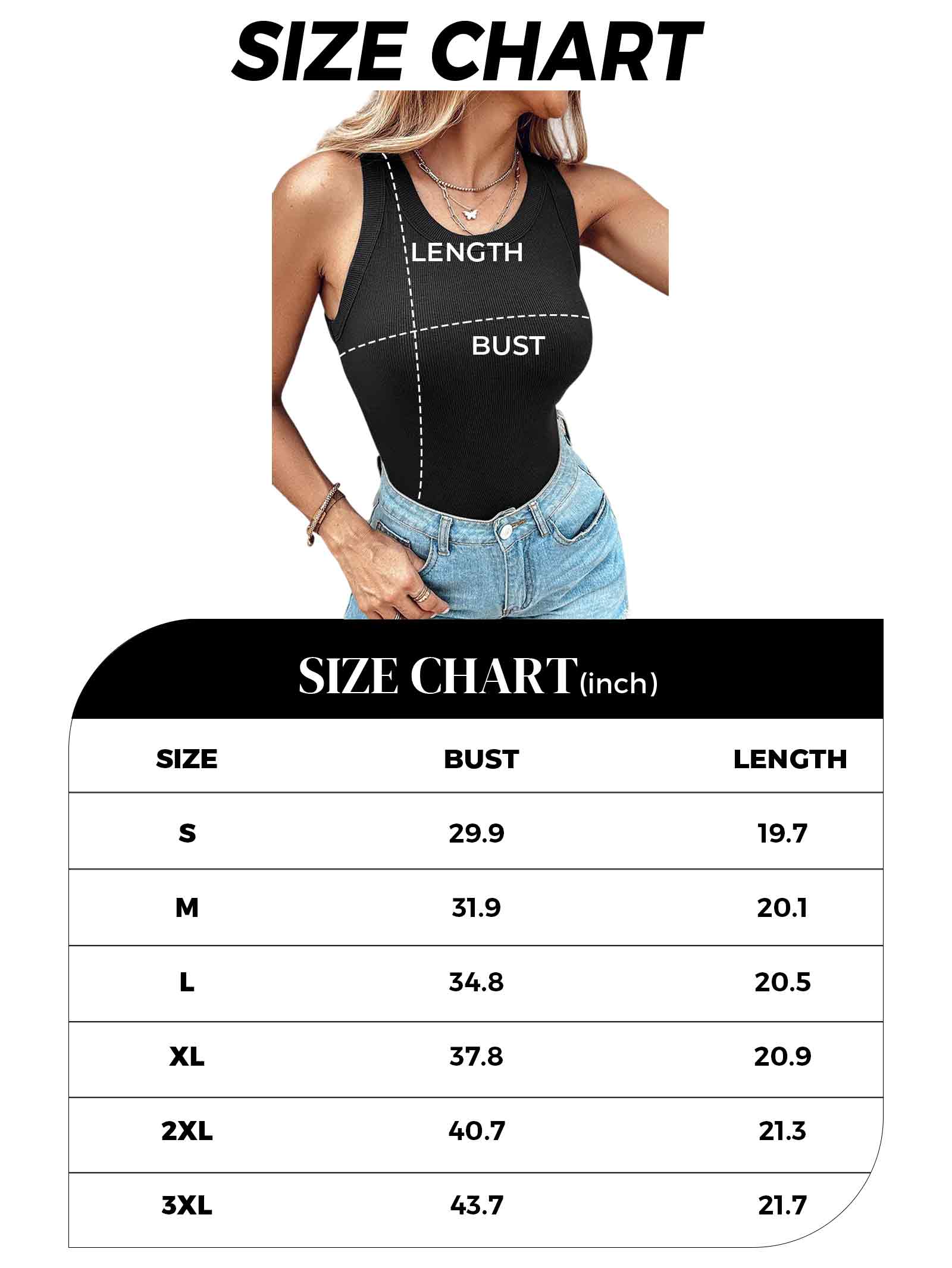 Bra-Style Round Neckline Tank Top - Image 6