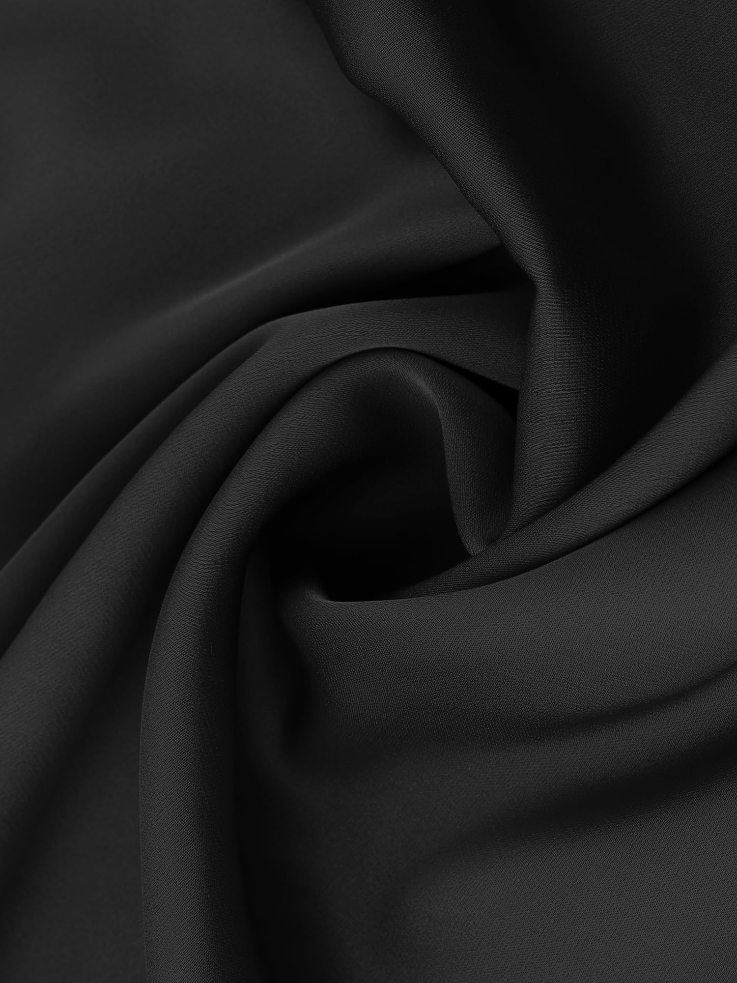 Built-In Bra Satin V Neck Tank Top - Image 13