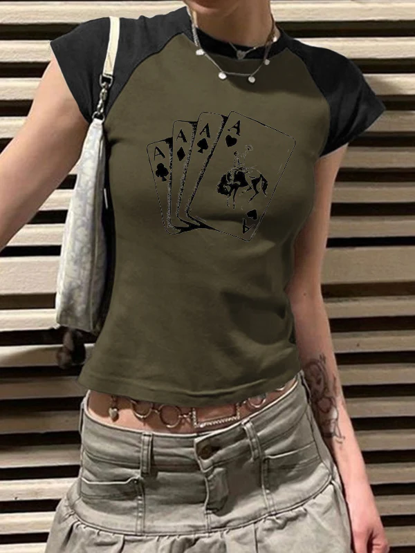 Face Print Short Sleeve Tee - Image 8