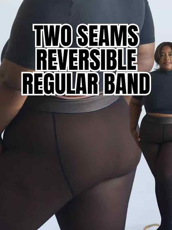 Fleece-Lined Sheer Leggings - Image 6