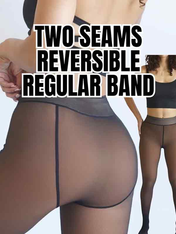 Fleece-Lined Sheer Leggings - Image 8
