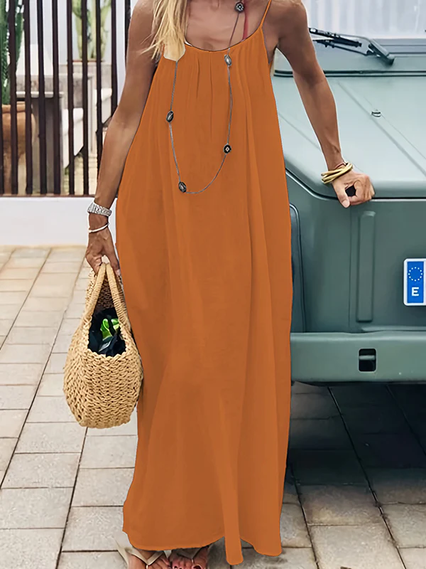 Women's Summer Backless Cami Lounge Dress - Image 19