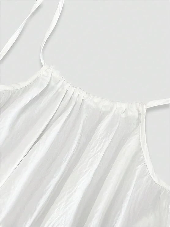 Women's Summer Backless Cami Lounge Dress - Image 4