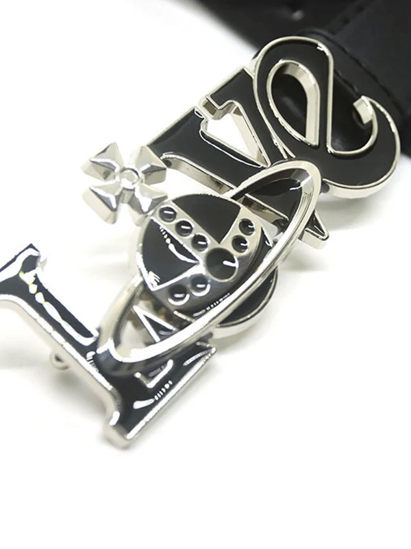 LOVE Buckle Personality All Match belt - Image 7