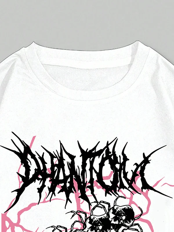 Men's Retro Print Oversized Long Sleeve Tee - Image 5