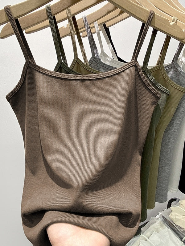 Plain Color Multiple Colors Available Tank Top - Image 9