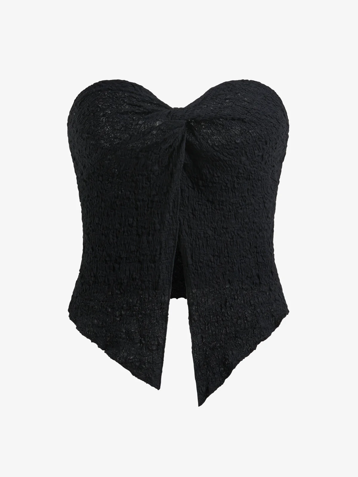 Pleated Halter Bandeau Top - Image 5