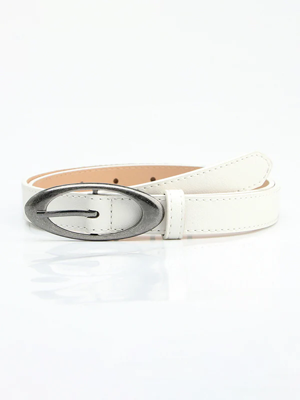 Punk Ellipse Buckle Belt - Image 3