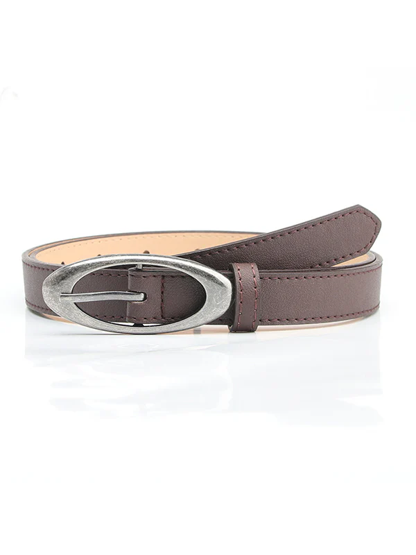 Punk Ellipse Buckle Belt - Image 5