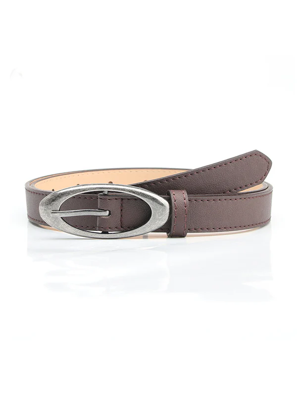 Punk Ellipse Buckle Belt - Image 6