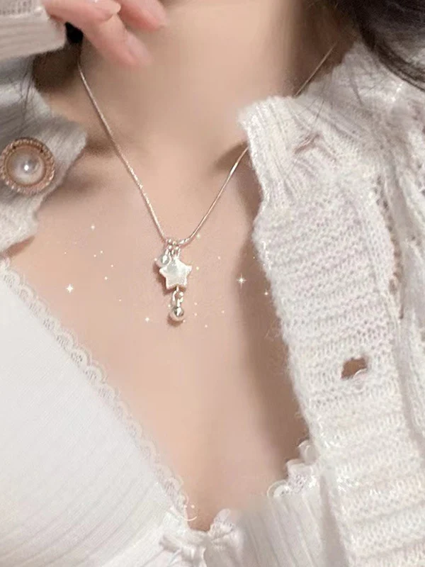 Shell Star Pendant Necklace - Image 5