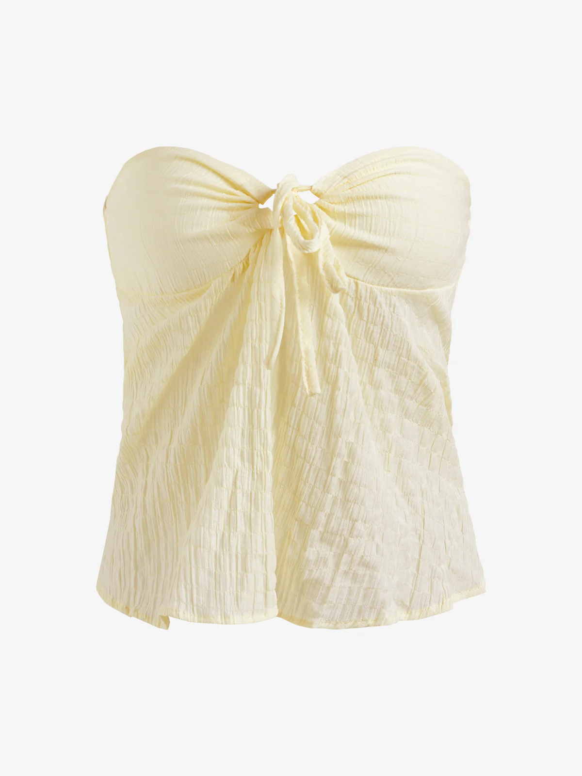 Solid Color Strap Bandeau Top - Image 4