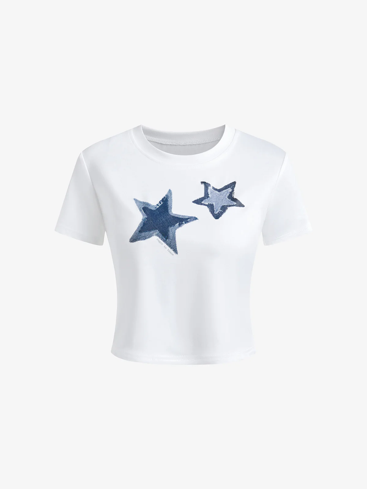 Star Print Short Sleeve Tee - Image 14
