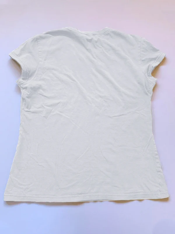 Vintage Brown Butterfly Print Short Sleeve Tee - Image 10