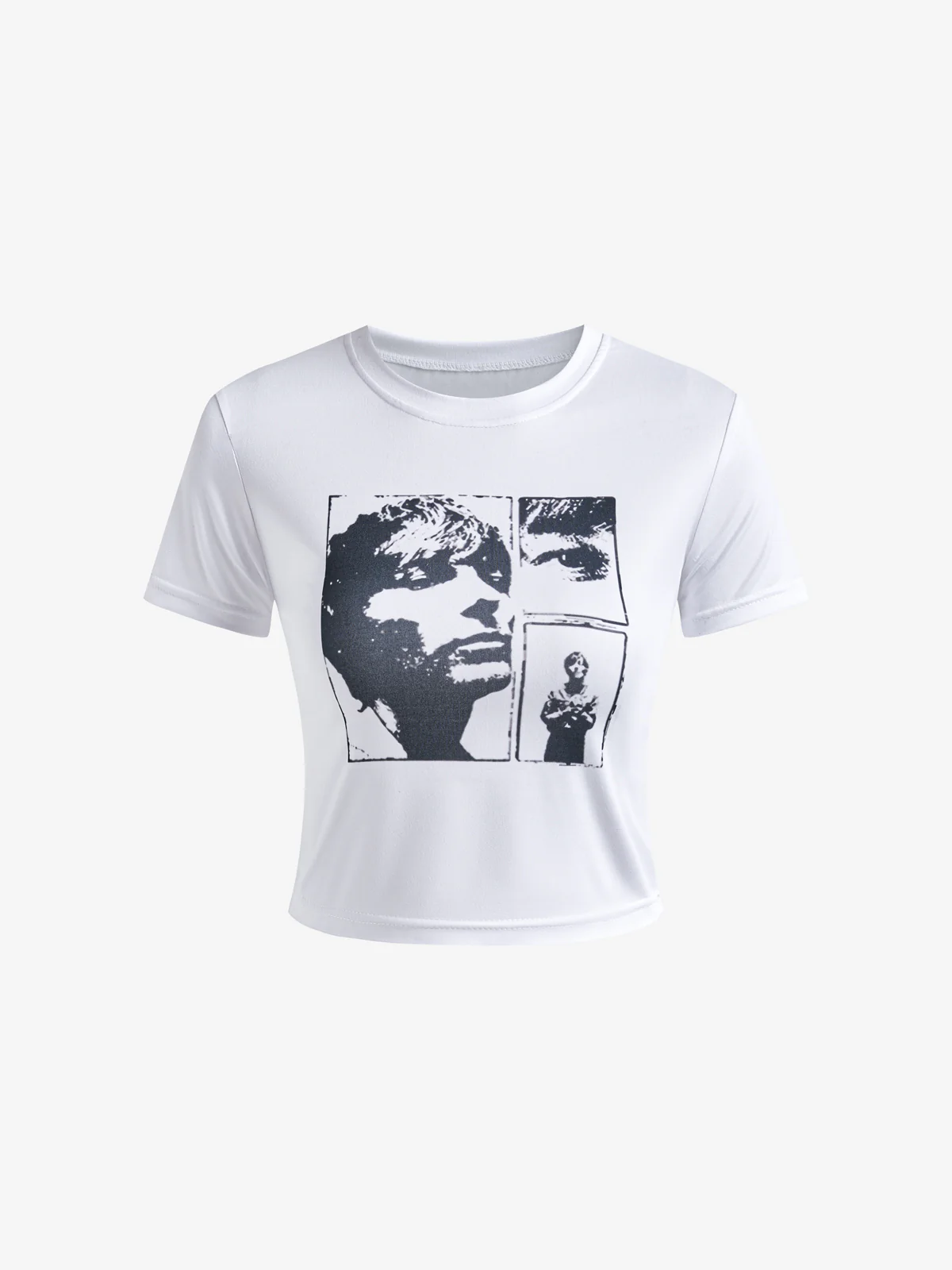 Vintage Cropped Short Sleeve Tee - Image 5