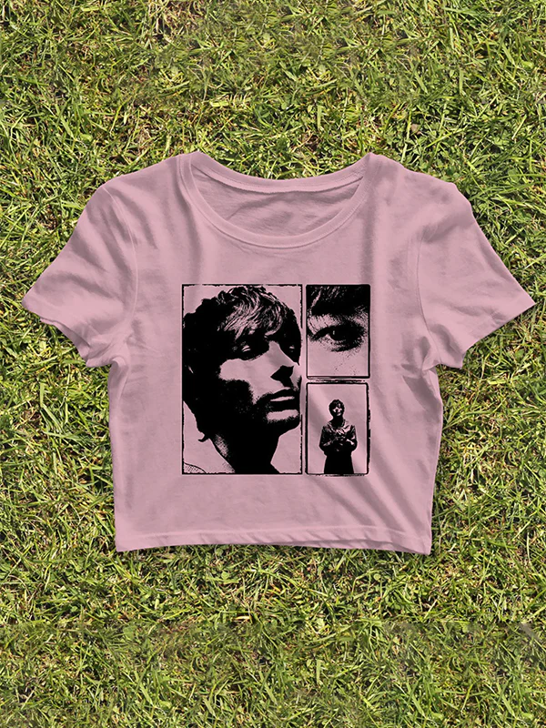 Vintage Cropped Short Sleeve Tee - Image 9