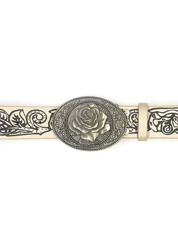 Vintage Embossed Personalized Belt - Image 4
