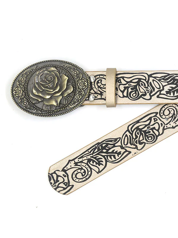 Vintage Embossed Personalized Belt - Image 5