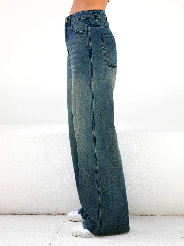 Comfort-Flex Wide Leg Jeans - Image 6