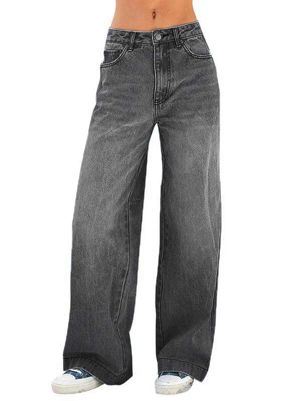 Comfort-Flex Wide Leg Jeans - Image 8